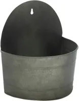 Muurhanger zink l22b14h24 vntg grn - thumbnail