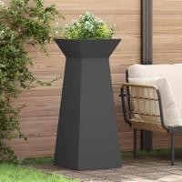 Pilaar Plantenbak 2 pcs Zwart 40 x 40 x 100 cm - thumbnail
