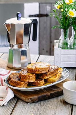 Italiaanse Koffiepot Monix 5300045872 Zilver Aluminium 6 Kopjes