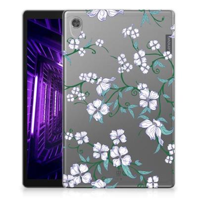 Lenovo Tab M10 HD (2de generatie) Uniek | Siliconen hoesje | Blossom White Lenovo Tab M10 HD (2de generatie) Uniek | Siliconen hoesje | Blossom White