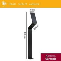 Paulmann 94262 Ilias Staande lamp op zonne-energie met bewegingsmelder Energielabel: G (A - G) 1.20 W Warmwit Antraciet - thumbnail