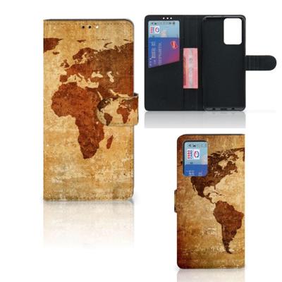 Xiaomi Redmi Note 10 Pro | Flip Cover | Wereldkaart