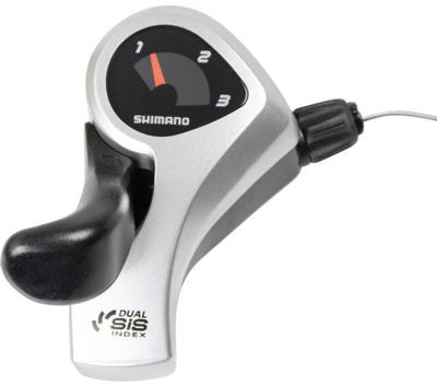 Shimano Versteller links 3 speed st-tx50 - zwart/zilver