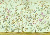Komar Le Jardin Fotobehang Oiseaux du Paradis - LJX7-040 - thumbnail