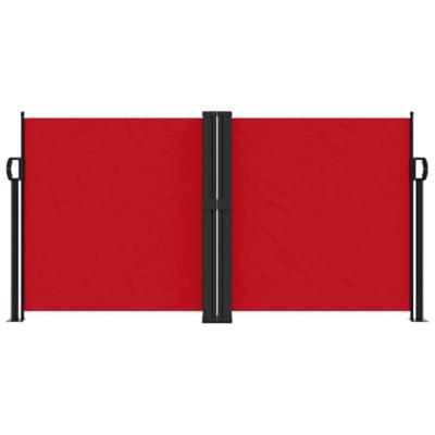 Windscherm uittrekbaar 120x1200 cm rood Windscherm uittrekbaar 120x1200 cm rood