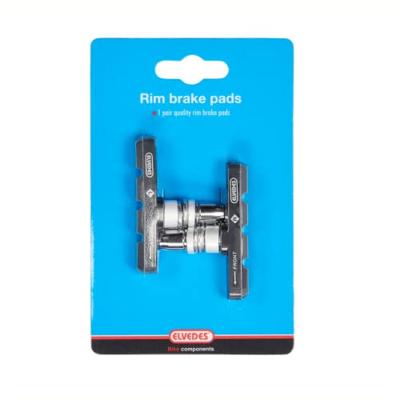 Elvedes Remblokken v-brake 60 x 14 mm zwart 2 stuks