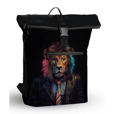 New Rebels Mart Arts New York Lion Rolltop Rugzak 16L New Rebels Mart Arts New York Lion Rolltop Rugzak 16L
