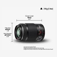 Panasonic MFT 45-175mm F/4-5.6 zwart powerzoom Lumix G X - thumbnail