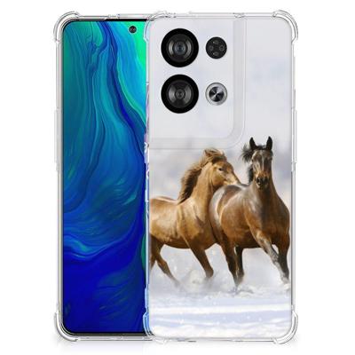 OPPO Reno8 Case Anti-shock Paarden OPPO Reno8 Case Anti-shock Paarden