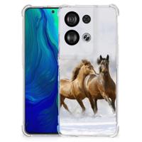 OPPO Reno8 Case Anti-shock Paarden - thumbnail