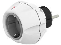 Ehmann 0460x0500 Overspanningsbeveiliging tussenstekker Wit - thumbnail