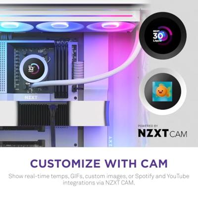 NZXT Kraken Plus 360 V2 RGB White