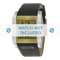 Diesel horlogeband DZ7077 Leder Zwart - thumbnail