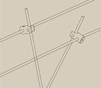 Paulmann 978019 12V-kabelsysteemcomponenten Kabelblok Set van 2 stuks Chroom - thumbnail