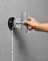 Tussenring zwart 449-750 voor wandlampen - thumbnail