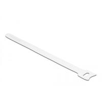 Delock Klittenband kabelbinder (l x b) 200 mm x 12 mm Wit 10 stuk(s) - thumbnail