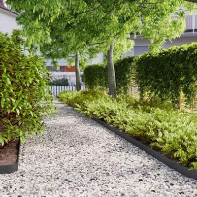 VidaXL Gazonranden 50 st 10x103 cm koudgewalst staal zwart VidaXL Gazonranden 50 st 10x103 cm koudgewalst staal zwart