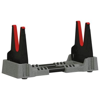 VidaXL Schietsteun verstelbaar grijs 46 x 14 x 19,5 cm kunststof