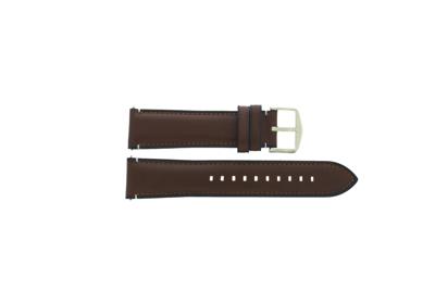 Horlogeband Fossil FS5338 Leder Bruin 22mm