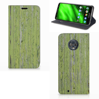 Motorola Moto G6 Book Wallet Case Green Wood Motorola Moto G6 Book Wallet Case Green Wood