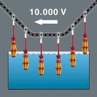 Wera 168 i VDE Vierkante schroevendraaier Grootte 2 Koplengte: 200 mm - thumbnail