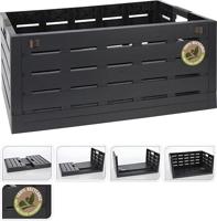 Vouwkrat 60 Liter 59x38x27,5 cm Antraciet - thumbnail