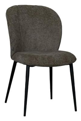 LABEL51 Eetkamerstoel 'Vino' Elite stof, kleur Hunter