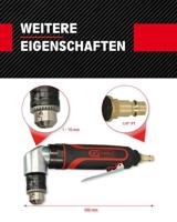 KS Tools 515.5465 10 mm haakse pneumatische boormachine - thumbnail
