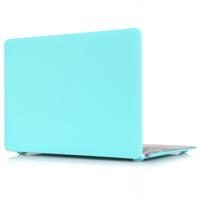 Laptop matte stijl beschermende case voor MacBook Air 13 3 inch A1932 (2018) (wit blauw) - thumbnail