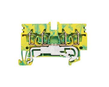 Weidmüller 1933780000 Aardingsklem Spanveer Groen-geel 50 stuk(s)