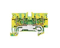 Weidmüller 1933780000 Aardingsklem Spanveer Groen-geel 50 stuk(s) - thumbnail