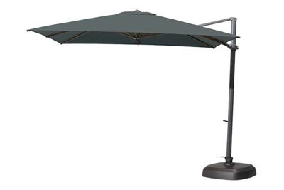 Zweefparasol Siesta 300x300cm - antraciet/donkergrijs Zweefparasol Siesta 300x300cm - antraciet/donkergrijs