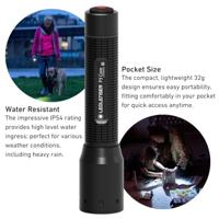 Ledlenser P3 Core Zaklantaarn Zwart - thumbnail