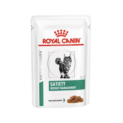 Royal Canin Veterinary Satiety Weight Management natvoer kat (in saus) 1 doos (12 x 85 g) Royal Canin Veterinary Satiety Weight Management natvoer kat (in saus) 1 doos (12 x 85 g)