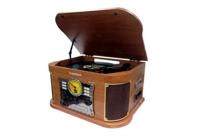 Platenspeler Sunstech PXRC52CDWD Bruin Hout - thumbnail