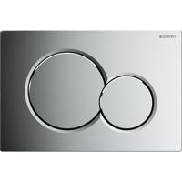 Geberit Sigma 01 bedieningspaneel glans chroom voor Sigma reservoirs 8cm (UP720) en 12cm (UP320) - thumbnail