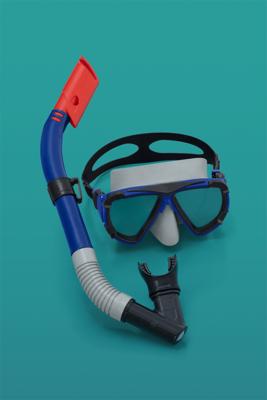 Bestway Set Masker en Buis Junior Anatomische Riem Assorti Kleur +7 Jaar Strand en Zwembad 24035