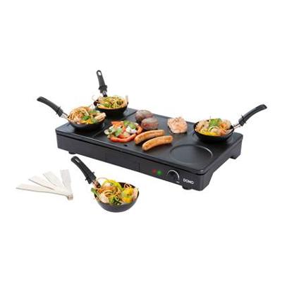 Grill DOMO DO8712W noir 1000 W