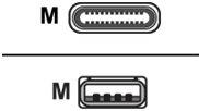 ASSMANN Electronic AK-300148-030-S 3m USB C USB A Mannelijk Mannelijk Zwart USB-kabel