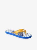 Slippers met opdruk voor kinderen blauw, bedrukt - thumbnail