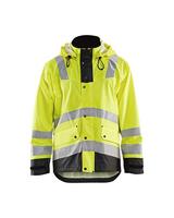 Blåkläder Regenjas High-Vis LEVEL 2 43022003 | High-Vis Geel/Zwart | Maat XL - 7330509570548 - thumbnail