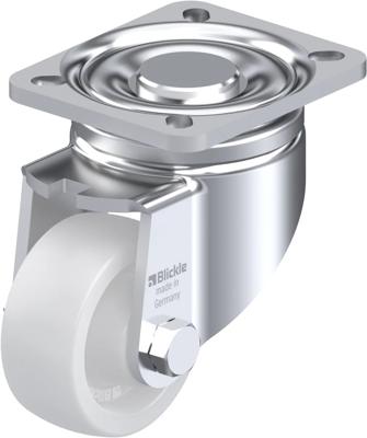 Blickle LH-SPO 75G Zwenkwiel Wieldiameter: 75 mm Draagvermogen (max.): 300 kg 1 stuk(s) Blickle LH-SPO 75G Zwenkwiel Wieldiameter: 75 mm Draagvermogen (max.): 300 kg 1 stuk(s)