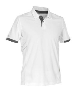 DASSY polo traxion wit/grijs 3xl