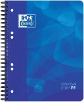 Oxford projectboek A5+ 6-gaats lijn 120 vel blauw - thumbnail