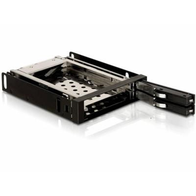 DeLOCK 3.5" Mobile Rack voor 2x 2.5" SATA wisselframe