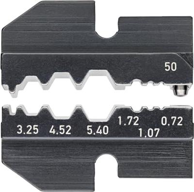Knipex 97 49 50 Krimpinzetstuk Coax-connectoren RG174, RG58, RG188, RG316 Geschikt voor merk Knipex 97 43 200, 97 43 E, 97 43 E AUS, 97 43 E UK, 97 43 E US Knipex 97 49 50 Krimpinzetstuk Coax-connectoren RG174, RG58, RG188, RG316 Geschikt voor merk Knipex 97 43 200, 97 43 E, 97 43 E AUS, 97 43 E UK, 97 43 E US