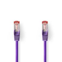CAT6 S/FTP-Netwerkkabel | RJ45 Male - RJ45 Male | 1,0 m | Paars - thumbnail
