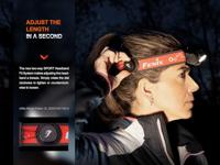 Fenix Light HM65R-T V2.0 Hoofdlamp LED werkt op een accu - thumbnail