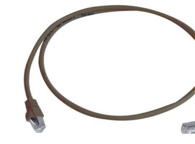 Telegärtner 100008017 RJ45 Netwerkkabel, patchkabel CAT 6A S/FTP 1.00 m Blauw Vlambestendig, Halogeenvrij 1 stuk(s)