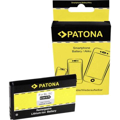 Patona BL-5C 6600/3100/7610/6230 Camera-accu Vervangt originele accu BL-5CA, BL-5CB, BL-5C, HX-N3650A, HXE-W01, SZW20110613, PX-3315-675, T90506 3.7 V 1200 mAh Patona BL-5C 6600/3100/7610/6230 Camera-accu Vervangt originele accu BL-5CA, BL-5CB, BL-5C, HX-N3650A, HXE-W01, SZW20110613, PX-3315-675, T90506 3.7 V 1200 mAh